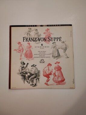 FRANZ VON SUPPE: 6 overtures ANGEL 12" LP 33 RPM